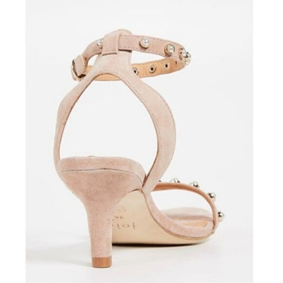 NWOB Joie Malina Pearl Kitten Heel Sandals Size 39 (US 8.5) - Picture 5 of 13